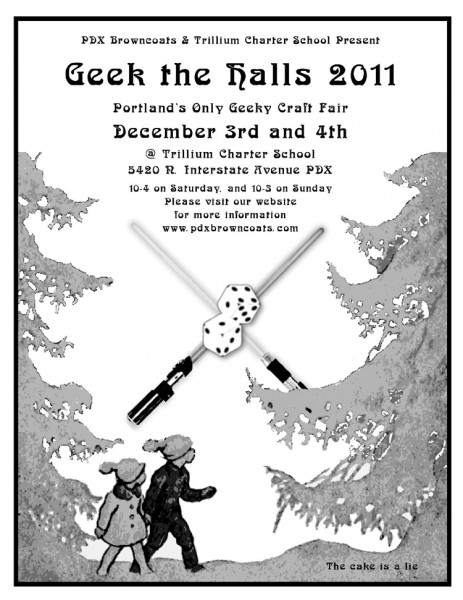 Geek The Halls 2011 Poster