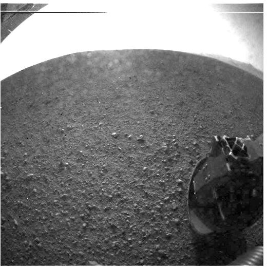 Mars via the 2012 Curiosity Rover
